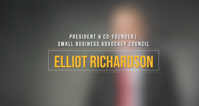 How President Elliot Richardson Is Providing Small Businesses A Seat At The Table