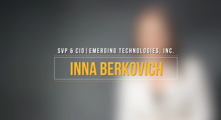 CIO Inna Berkovich Merging The Gap Between IT And Business