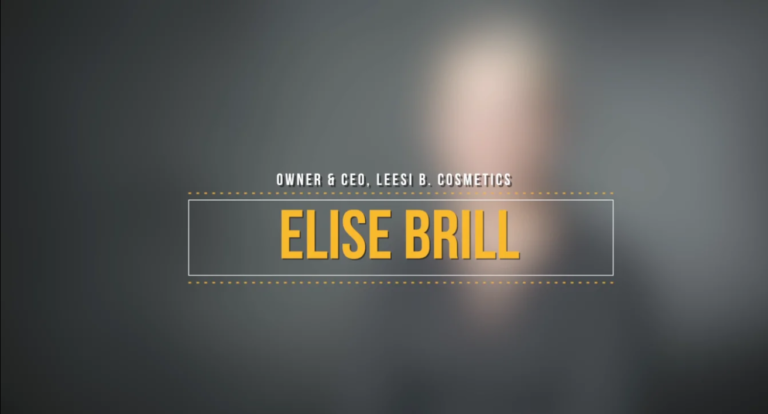 Elise Brill, Owner & CEO, Leesi B. Cosmetics