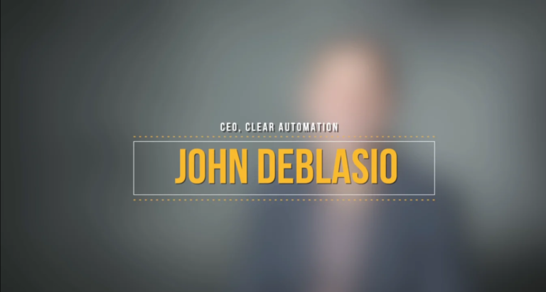 John DeBlasio, CEO, Clear Automation