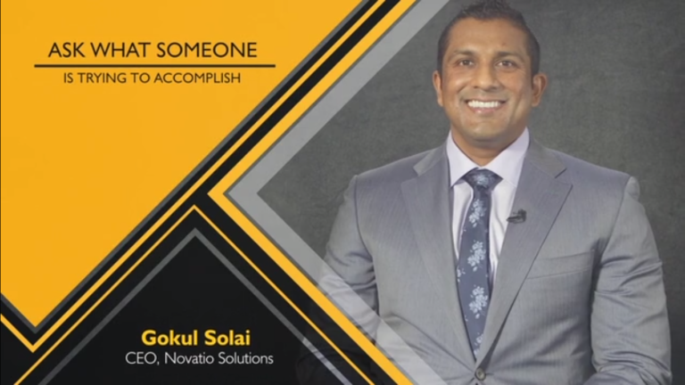 Gokul Solai and Novatio Solutions Brings Innovation To The World Of Automation
